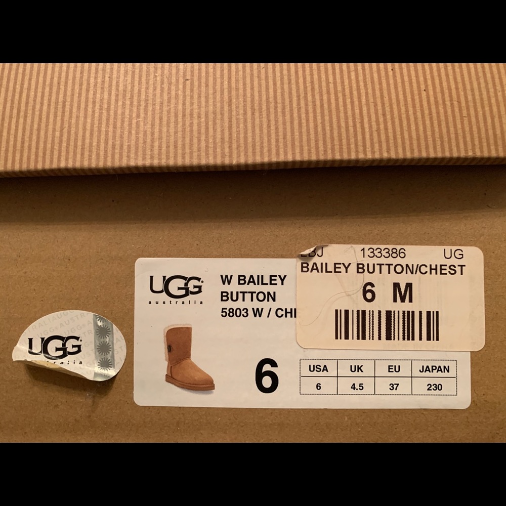 Ugg Bailey Button Boots Chestnut - image 4